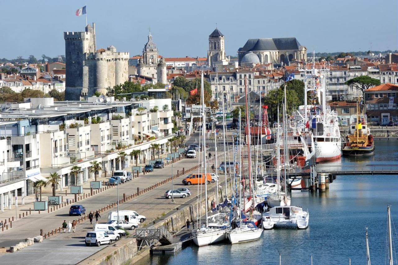 Charmant Cocon Iode Cosy Equipe, Baigne De Lumiere, Situe Au Coeur De La Rochelle A 1Min A Pied Du Marche Central Avec Tv Et Wifi 외부 사진